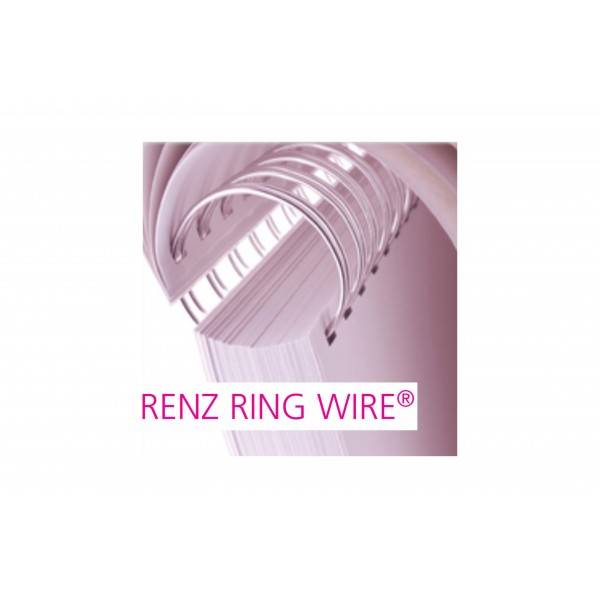 100 Wires per Box. A4 Red 2:1 Pitch Renz 321270223 12.7 mm Ring Wire Cut Element